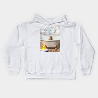 Wash your worries away Kids Hoodie